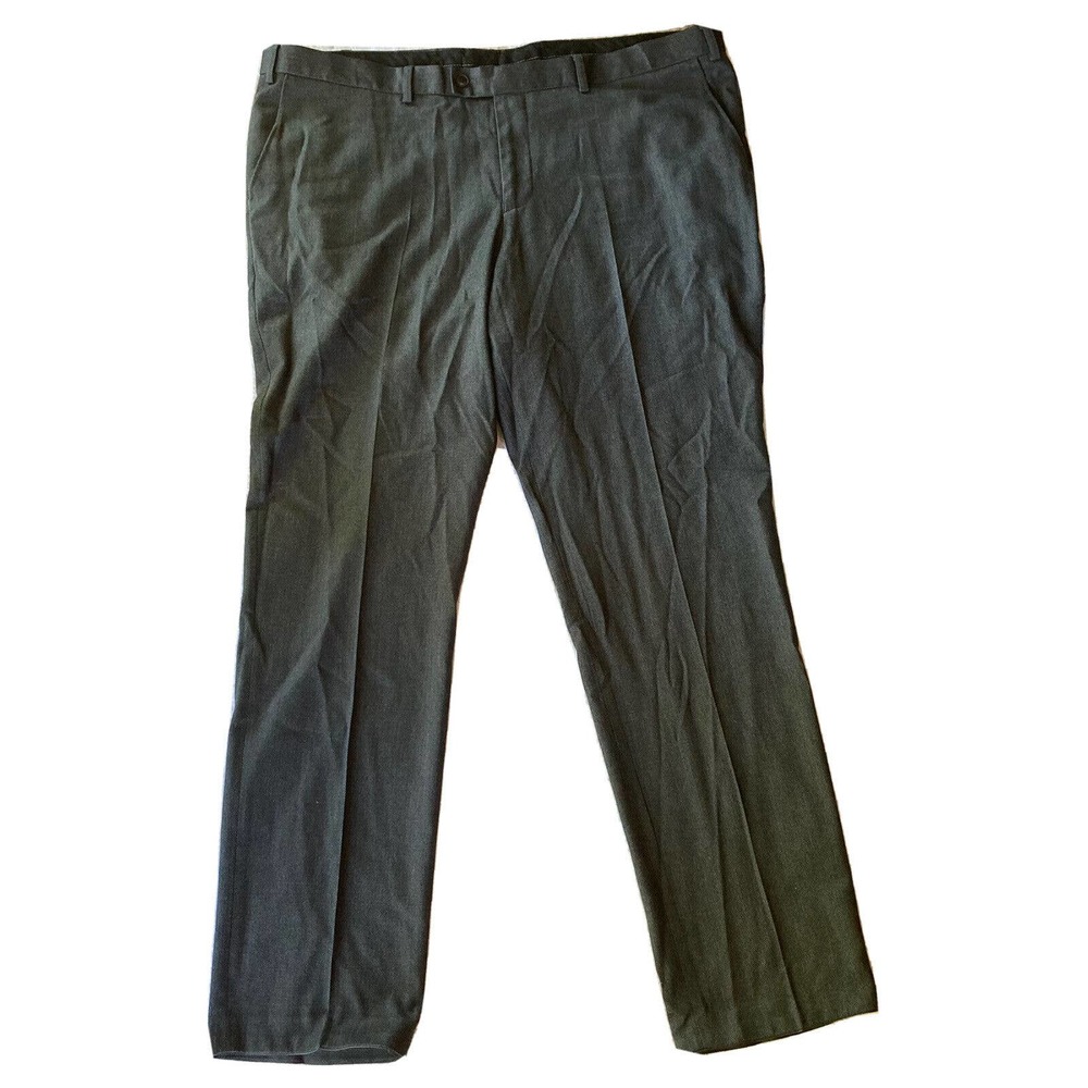 Angelo Litrico Dress Pants Sz 58 EUR Slim Bluish Grey Career Work Wedding Mens